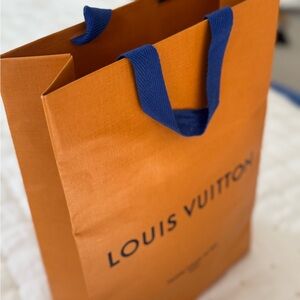 Louis Vuitton Orange shopping bag